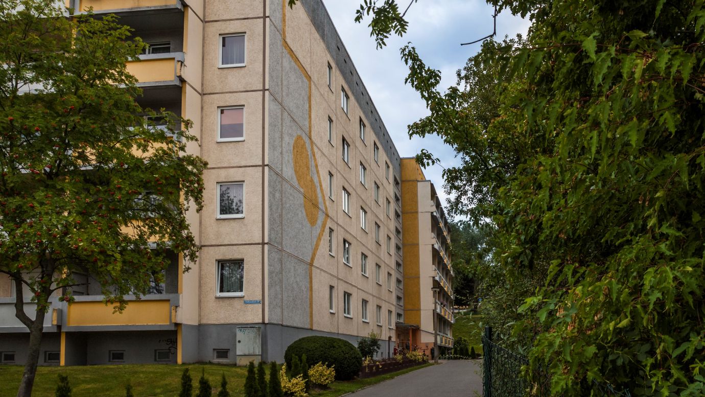 Ziolkowskistraße 29, Ilmenau/ Wohngebiet: Pörlitzer Höhe/ studentisches Wohnen/ Einfahrt